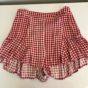 Show Me Your Mumu Plaid Shorts